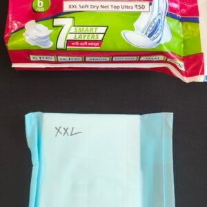 Ever Fresh XXL / 330MM Soft Dry Net Top Ultra Thin Sanitary Pads | 160ML+ Absorbent | Heavy Flow | Odour & Wetness Locks | 36 Pads | With Wings & Disposable Wrapper